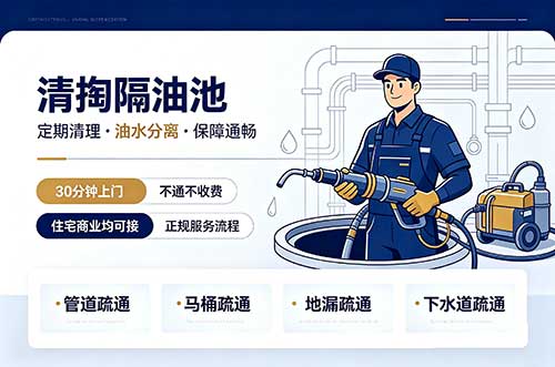 彭水清掏隔油池